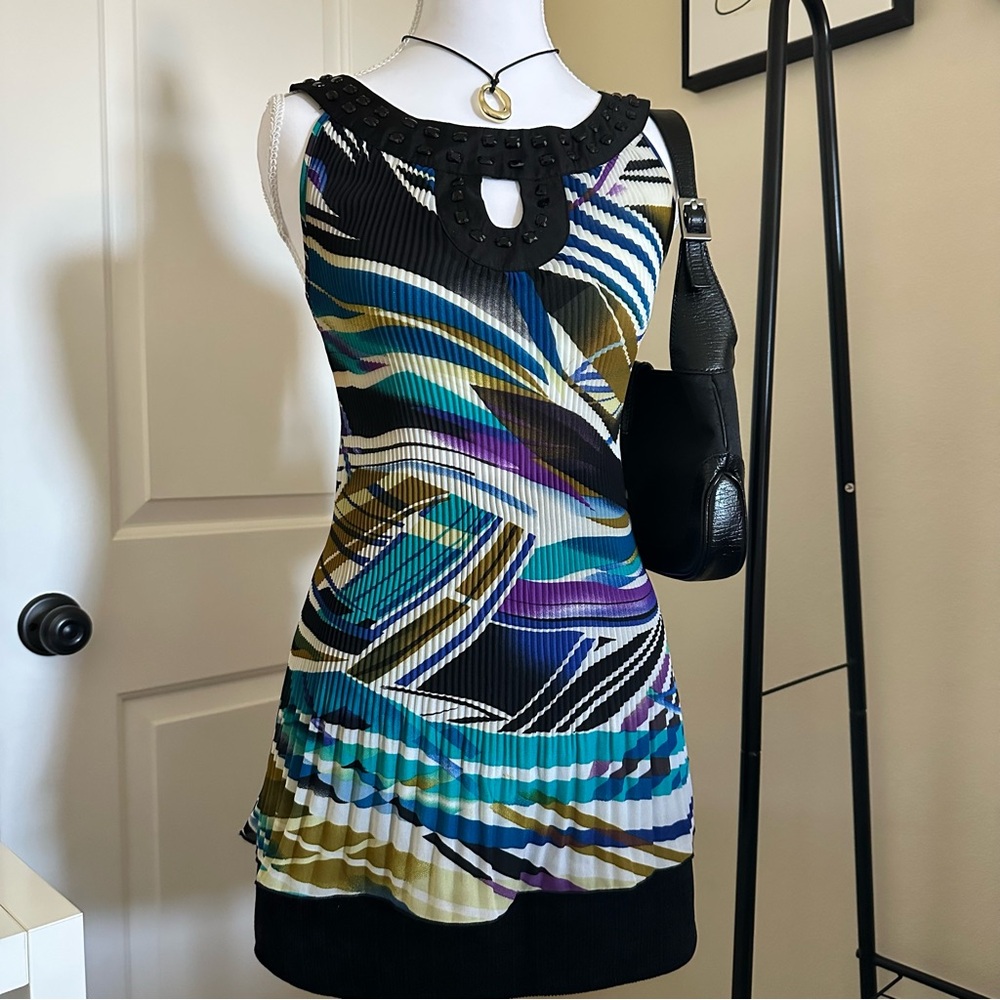 Chic Multicolor Striped Tank Top